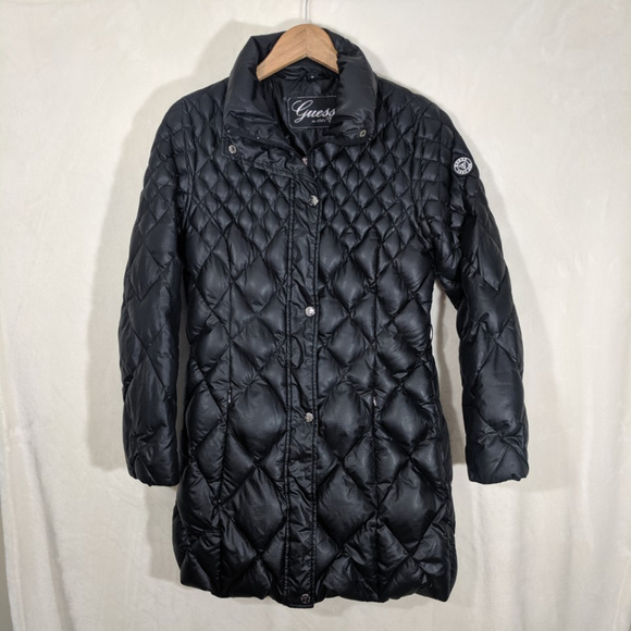 Guess Jackets & Blazers - Guess Down Long Puffer Coat